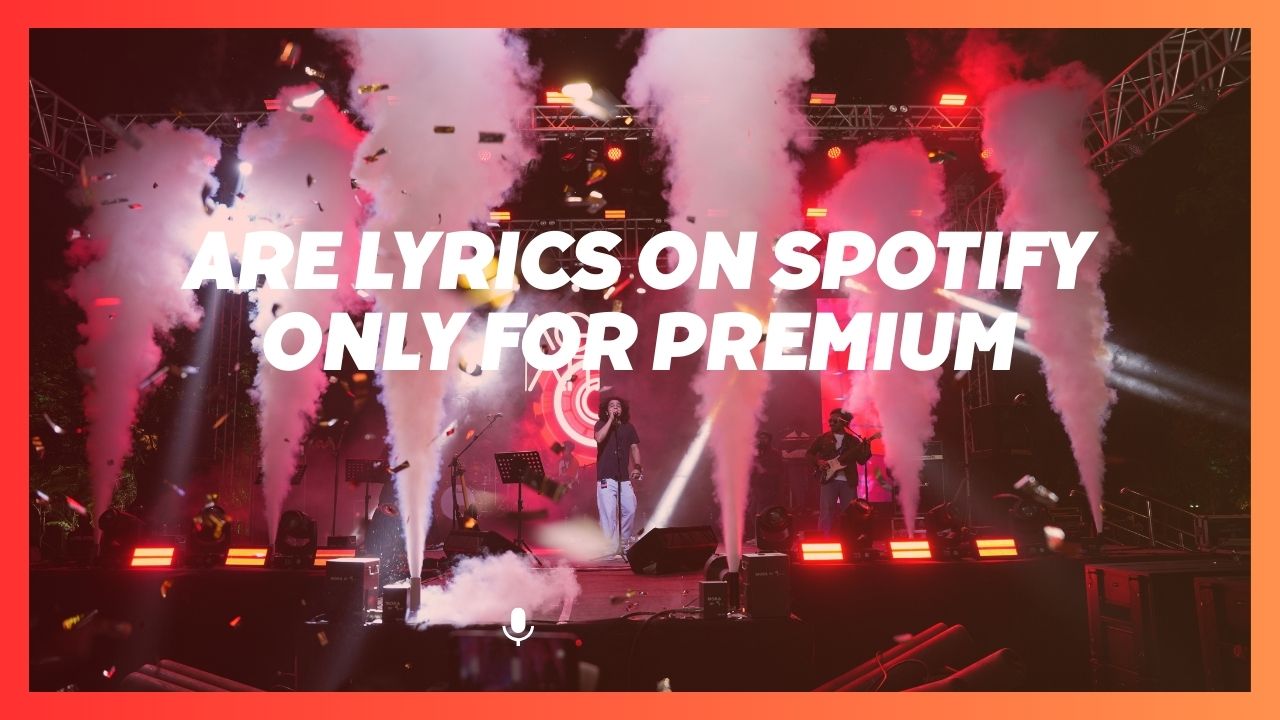 are lyrics on spotify only for premium